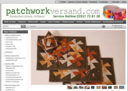 Online-Shop www.patchworkversand.com
